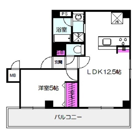 ゼクス鴫野東の物件間取画像